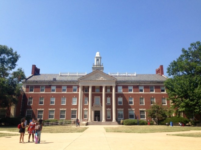 My new professional home - Frederick Douglass Memorial Hall. 